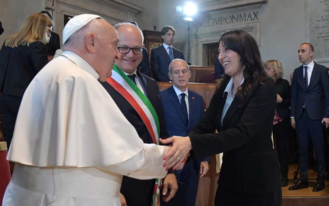 Il Papa in Campidoglio