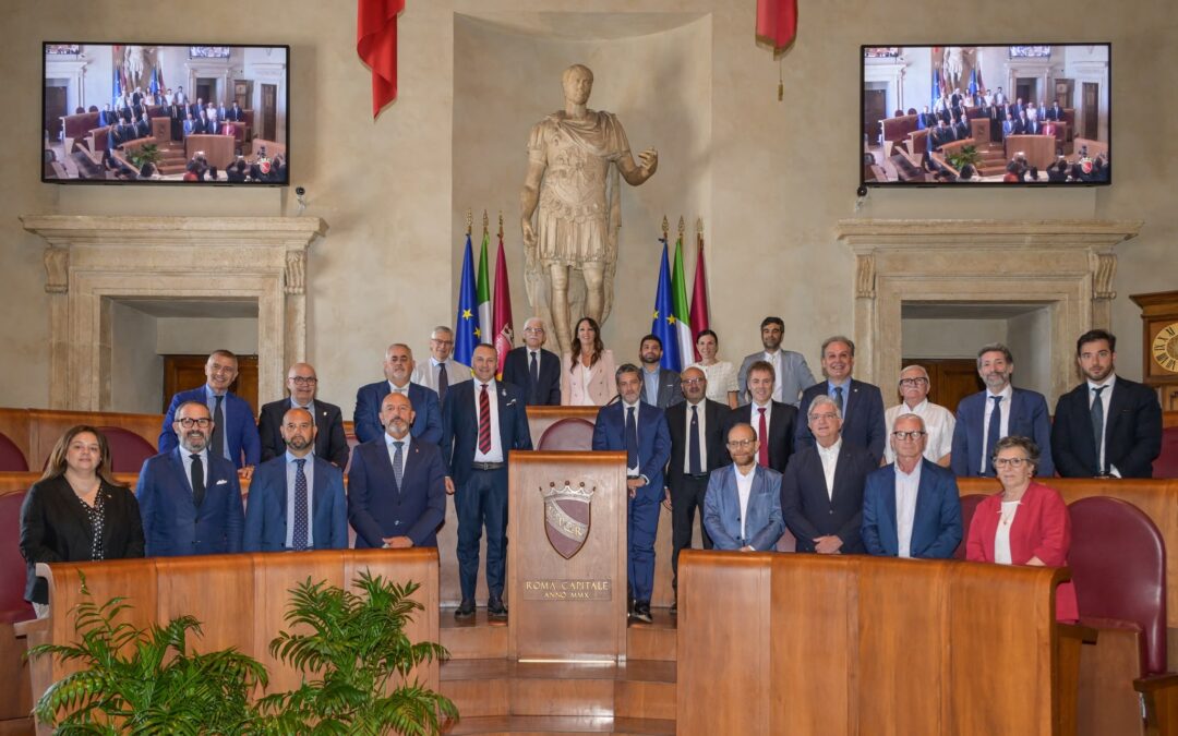 Acqua, sostenibilità e sicurezza del territorio: in Campidoglio l’intesa tra ANCI e Autorità di Bacino a supporto dei Comuni